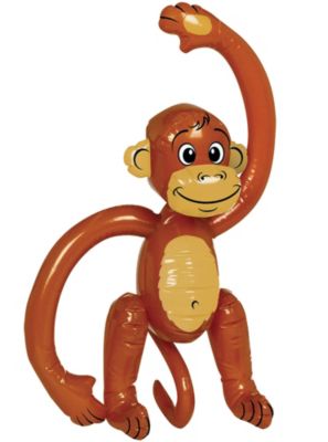 plastic monkey toy