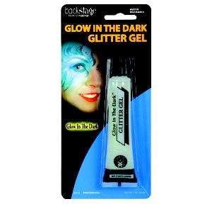 glow gel glitter body hair