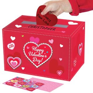 Valentine Mailbox Kit 5 3/4in x 8 3/4in x 5 3/4in - Party City