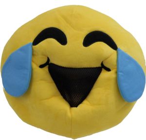 Oversized Laughing Crying Smiley Mask 16in x 11in - Party City