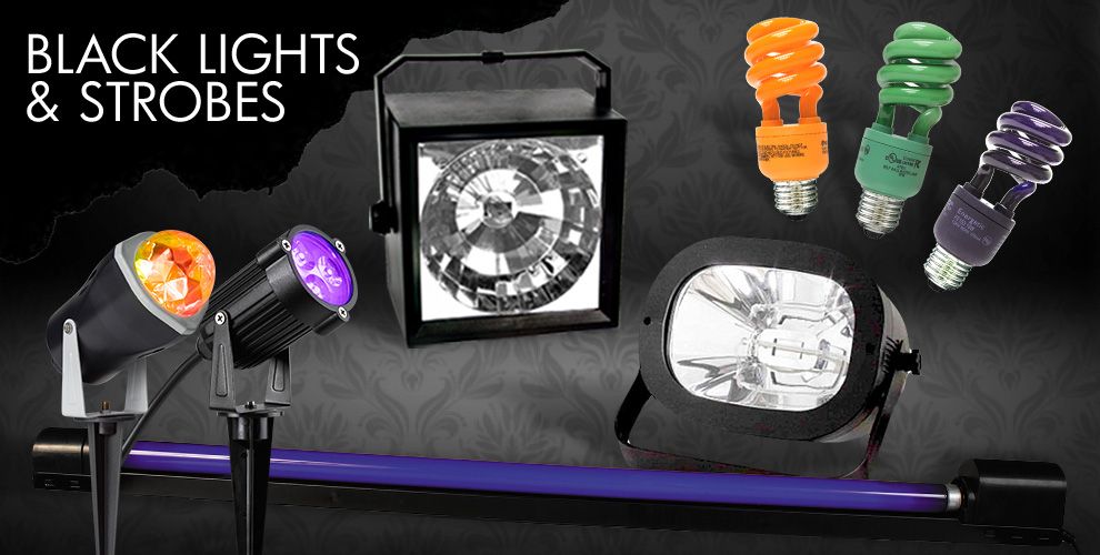Black Lights & Strobe Lights Party City