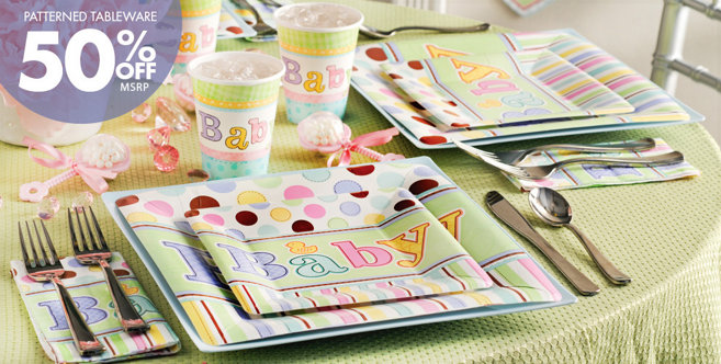 Tiny Bundle Baby Shower Party Supplies - Party City