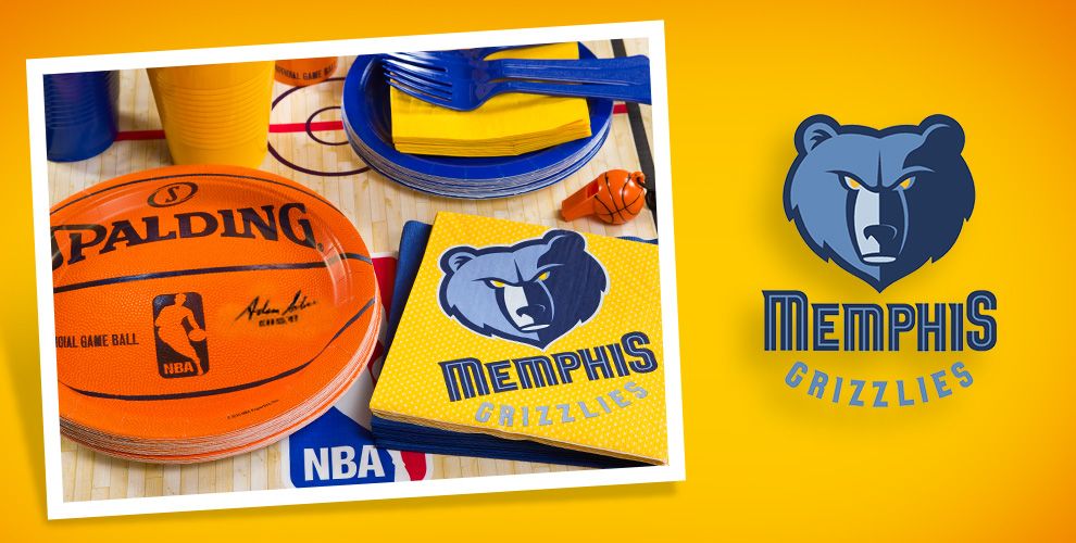 NBA Memphis Grizzlies Party Supplies Party City