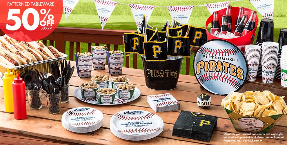 MLB Pittsburgh Pirates Party Supplies Party City
