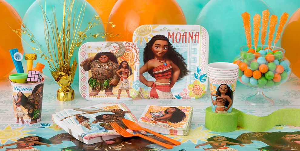 Moana Party Supplies Moana Birthday Party Ideas Party City