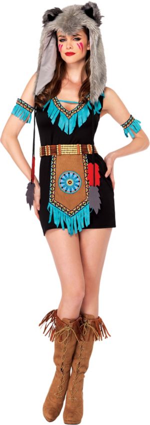 Adult Wolf Warrior Costume Party City