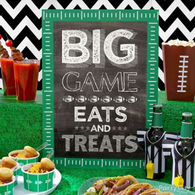 Game Day Football Food Ideas - Sports Party Ideas - Theme ...