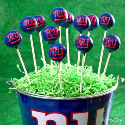 Football theme cake pops Idea