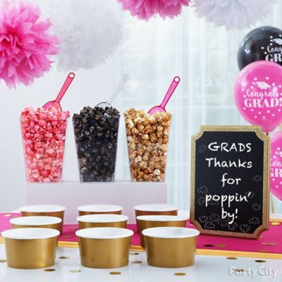Graduation Popcorn Bar Idea Party City