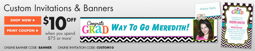 Custom Invitations & Banners