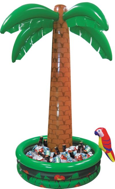 Jumbo Inflatable Palm Tree Cooler | Party City