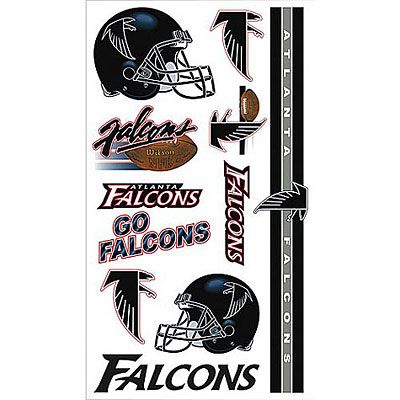 Atlanta Falcons Face Face Decals, 7ct