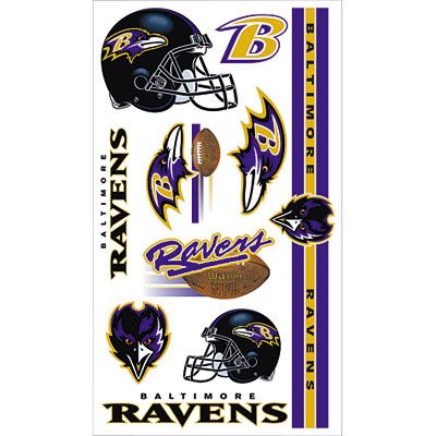 Baltimore Ravens Helmet Sticker Vinyl Decal / Sticker 5 sizes!!