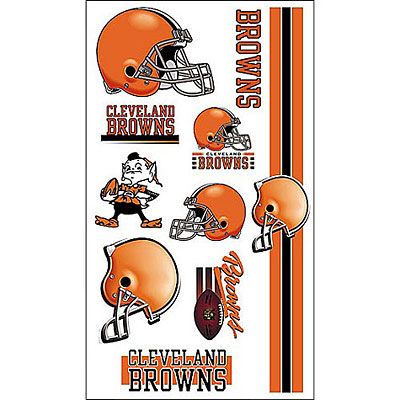 Cleveland Browns Peel & Stick Tattoes - Everything Buckeyes