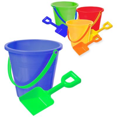 mini beach pails