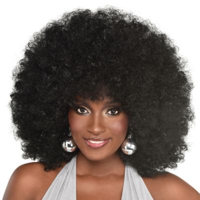 party city afro wig