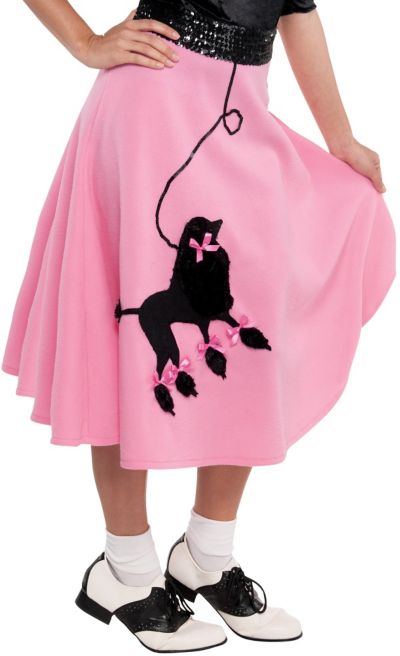 Pink on sale poodle skirt