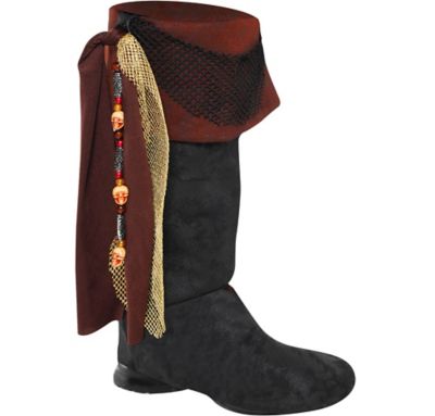 Forum Novelties Mens Deluxe Adult Pirate Boot Covers with Studs 