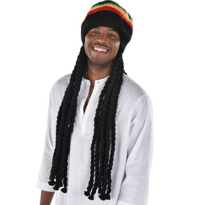 dreadlock hat wig