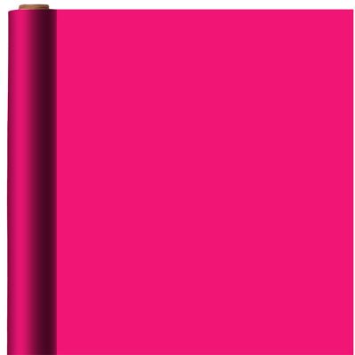 Fluorescent Neon Hot Pink Wrapping Paper by PodArtist