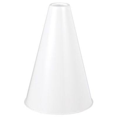 White Megaphone 5 1 2in X 8 1 4in Party City