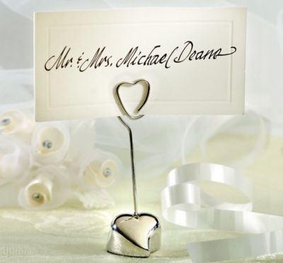 wedding favor place card holders