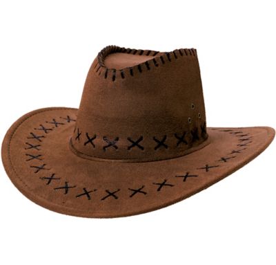 Suede Cowboy Hat 13in x 5in Party City
