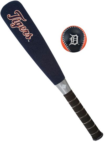 Charitybuzz: Framed Detroit Tigers Jersey, Baseball Bat and Ball