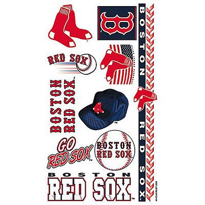 Rico Boston Red Sox Peel and Stick Tattoo Sheet