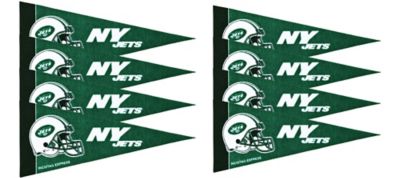 New York Jets Pennants 8ct