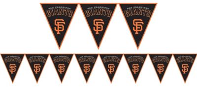 Multicolor San Francisco Giants Round Paper Cutout - 12 (1 Count) -  High-Quality Party Decorations For Sports Fans & Celebrations