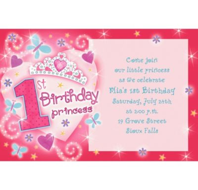 Party City Custom Birthday Invitations 2