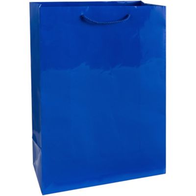 Large Royal Blue Gift Bag 12 1/4in x 17in