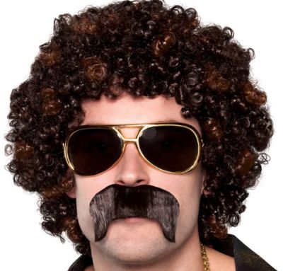 70s disco mustache