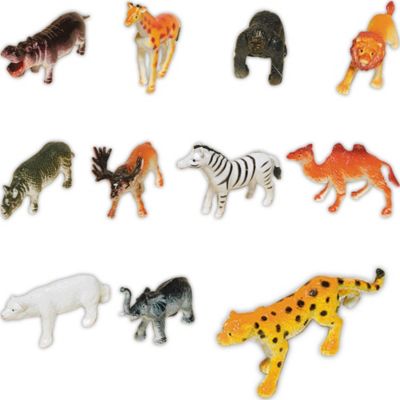 plastic circus animal toys