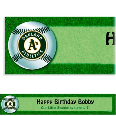 MLB Oakland Athletics Custom Name Number Mickey Light Green