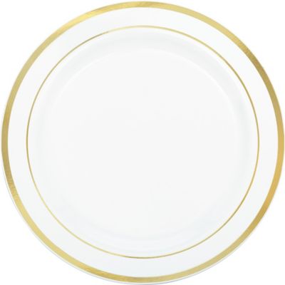 fancy plastic plates