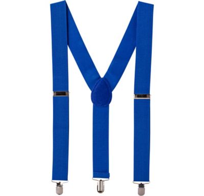 Royal Blue Suspenders