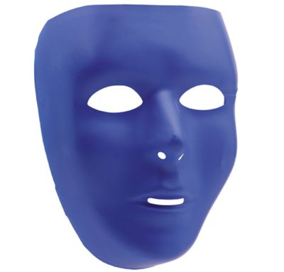 blue face pack