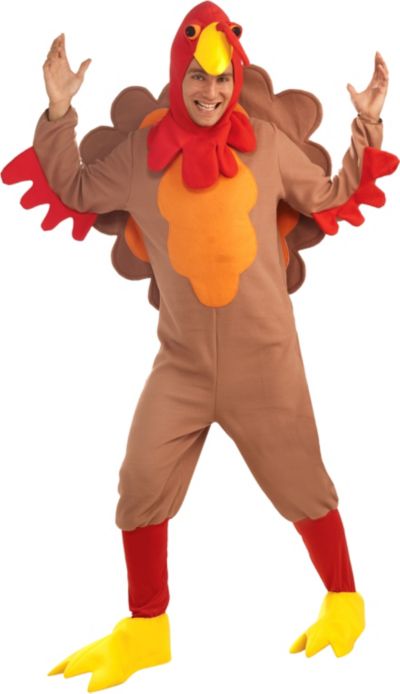 Adult Gobble Turkey Costume | Party City