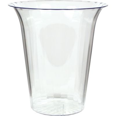Decostar™ Plastic Cylinder Container 22¾ - 6 Pieces - Clear