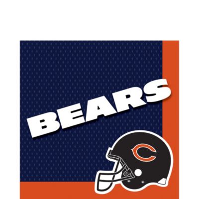 21A Sports Football Helmet Chicago Bears Pkg (5 count) - Havin' A Party