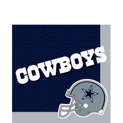 48ct Dallas Cowboys Football Napkins