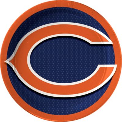 Nfl Chicago Bears Paper Plates - 24 Ct.