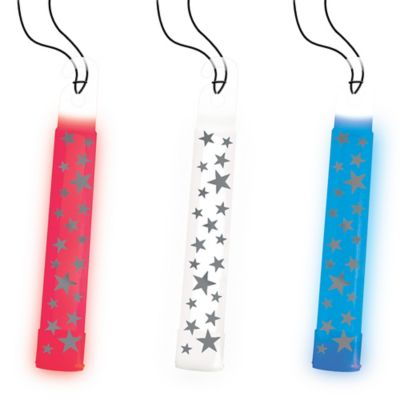 patriotic glow necklaces