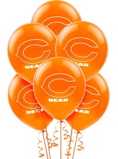 CHICAGO BEARS FOOTBALL Birthday Party Mylar Balloon Decorations Supplies  Fan NFL