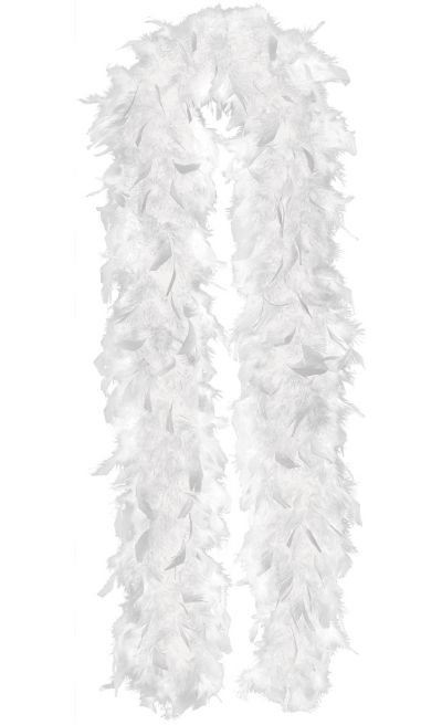 Feather Boa White