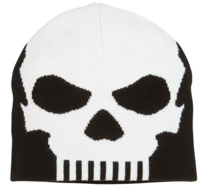 Knit skull shop cap