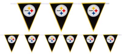 Pittsburgh Steelers NFL Football Sports Party Decoration Pennant Flag  Banner - Parties Plus