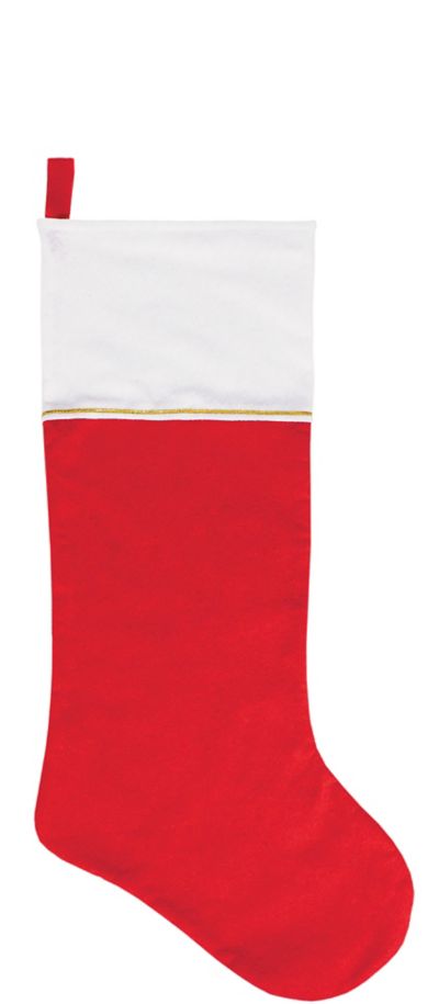 Giant Christmas Stocking 11 1/2in x 33in | Party City